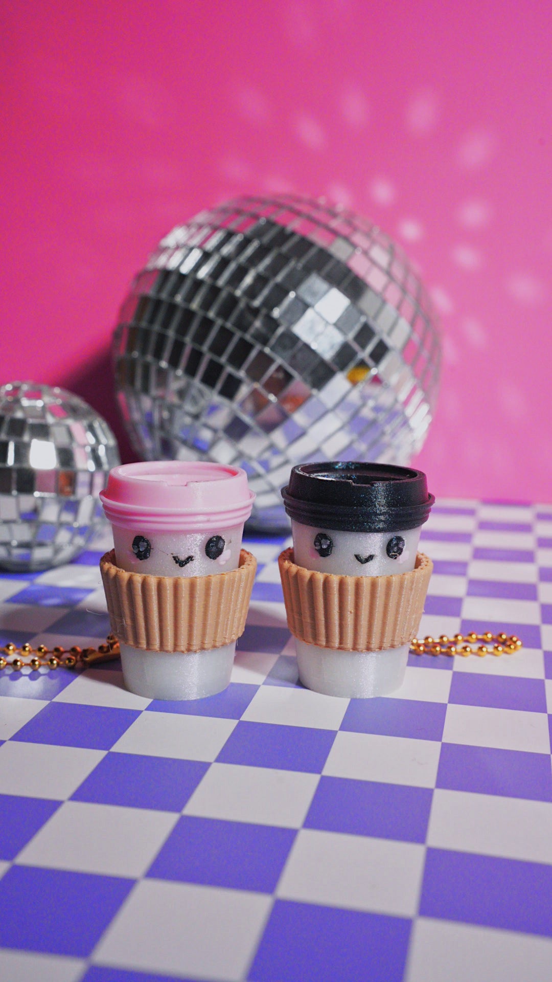 Cafecito Clicker Keychain