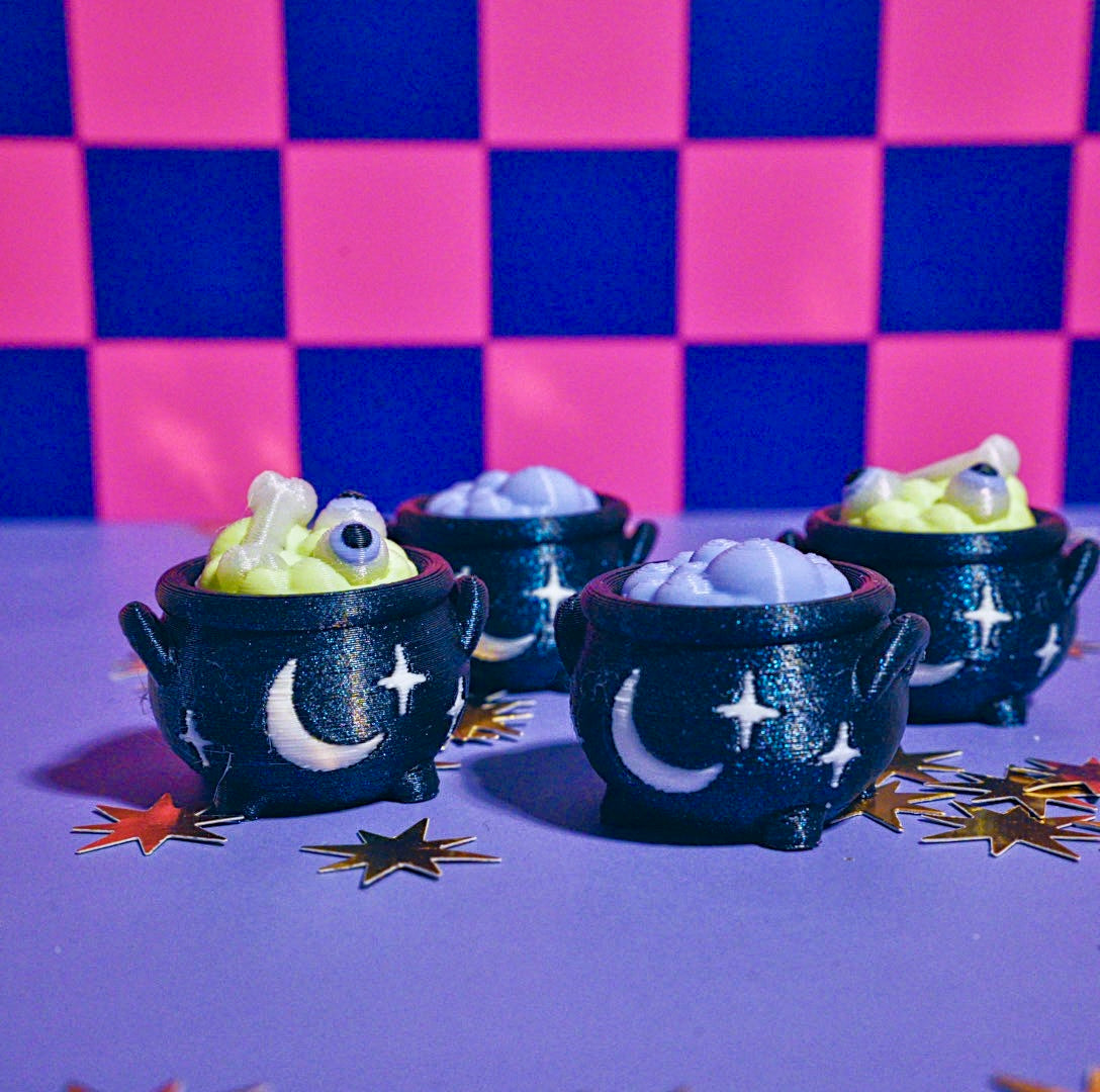 Cosmic Cauldron Clicker Keychain