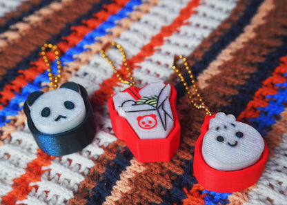 Takeout Clicker Keychains