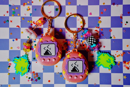 ⸜(｡˃ ᵕ ˂ )⸝♡ Tamagotchi Clicker Keychain