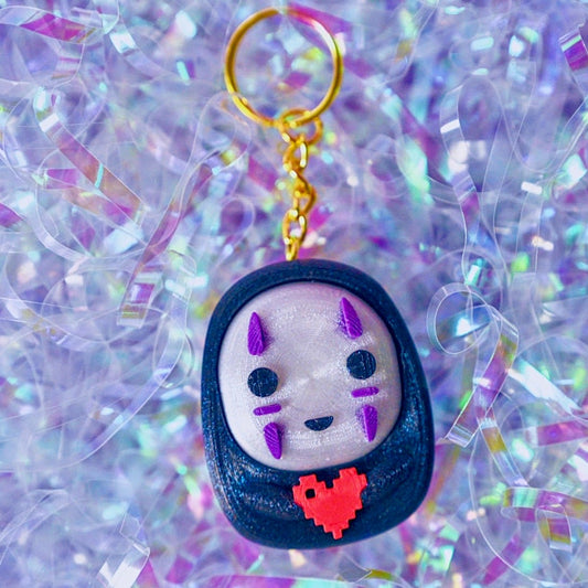 No Face Clicker Keychain