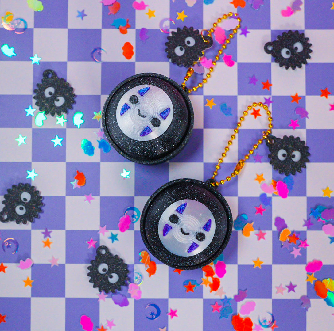 No Face Clicker Keychain