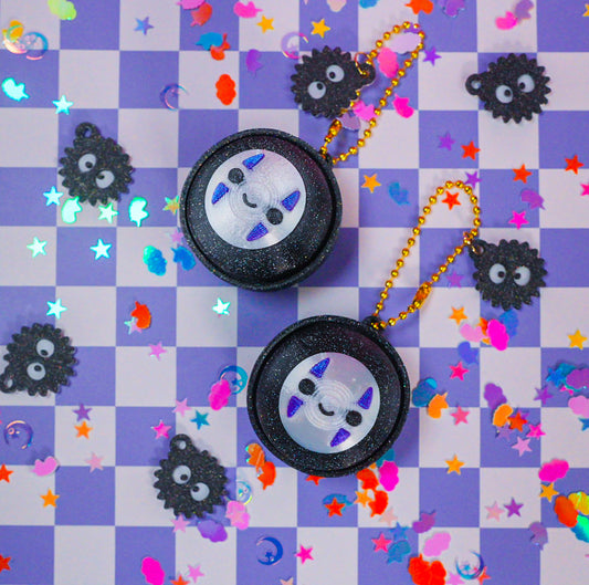 No Face Clicker Keychain