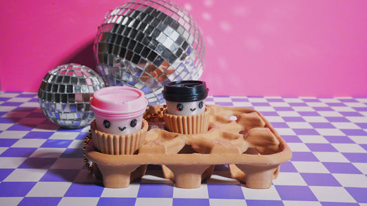 Cafecito Clicker Keychain