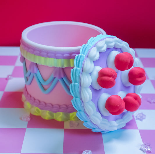 Whimsical Cake Container