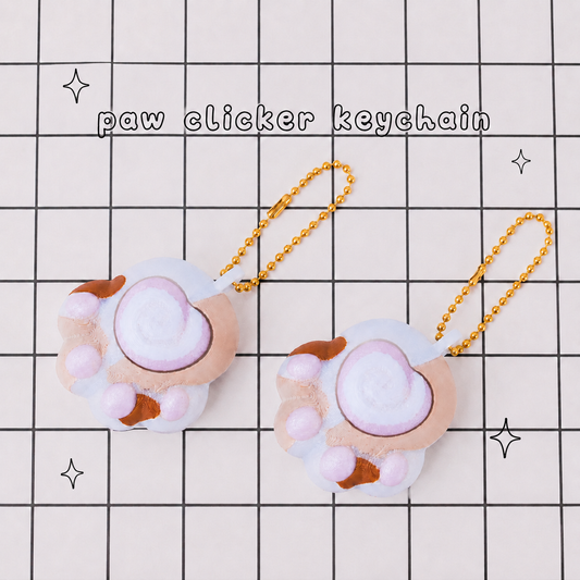 Paw Clicker Keychain