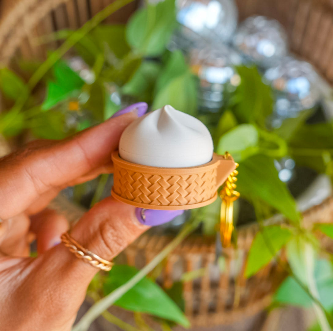 Dumpling Clicker Keychain