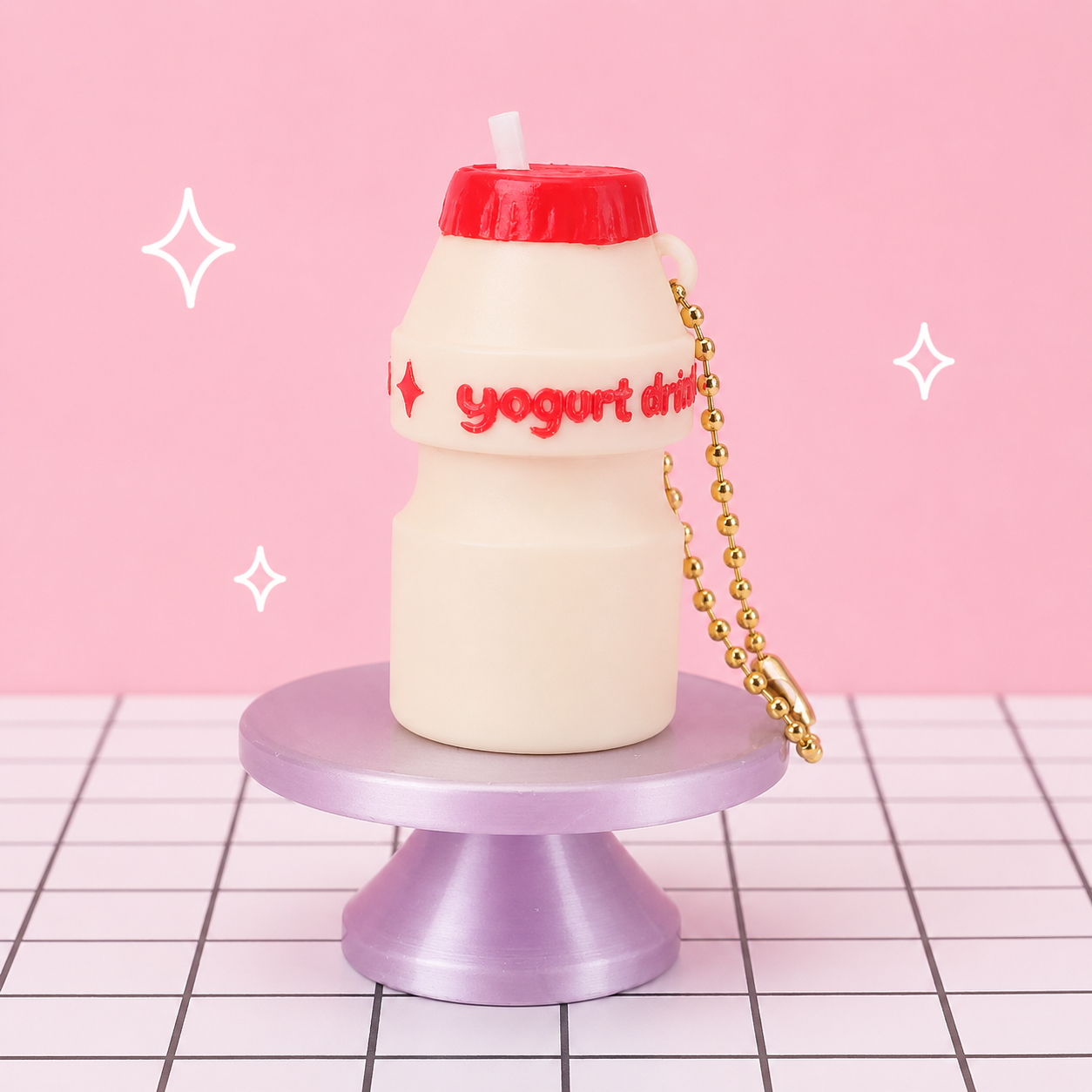 Yakult Clicker Keychain