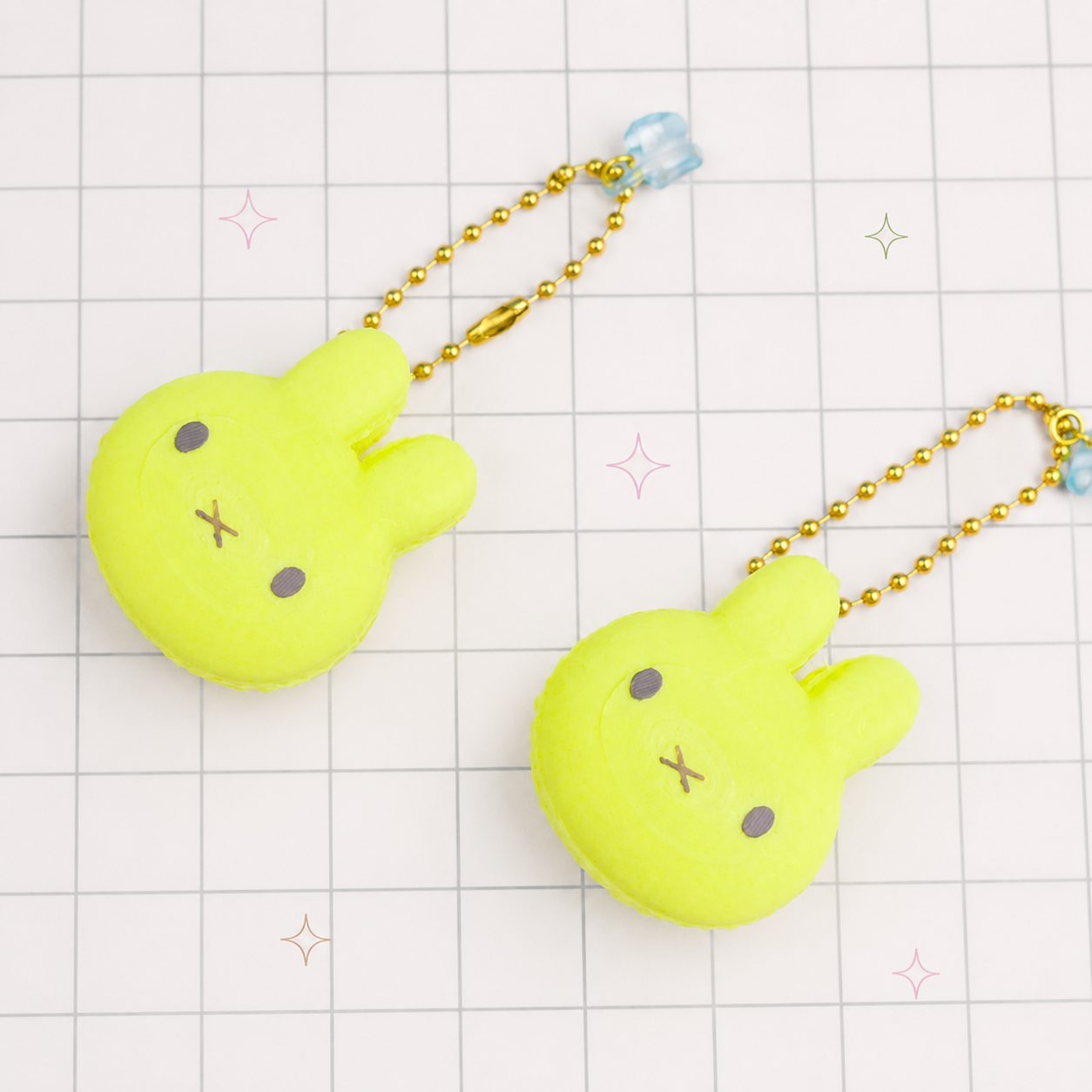 Miffy Macaron Clicker Keychain