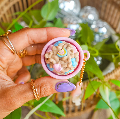 Cereal Clicker Keychain