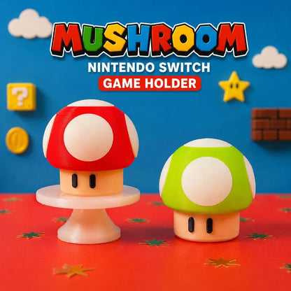 Nintendo Switch Mushroom Game Case