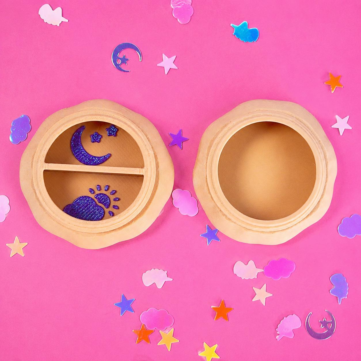 Sugar Cookie Pill Container
