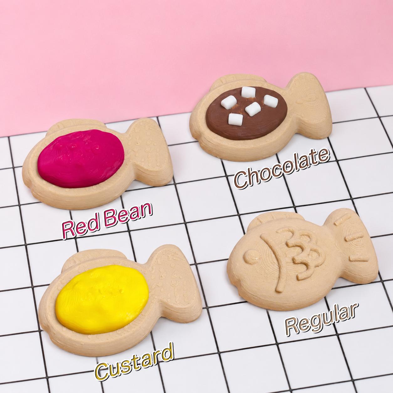 Taiyaki Pan Clicker Keychain
